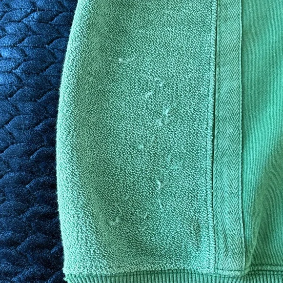 Green aerie oversized women’s sweatshirt - Picture 3 of 4